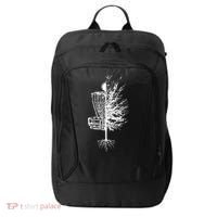 Disc Golf Basket Tree Frisbee Golf City Backpack thumb 0