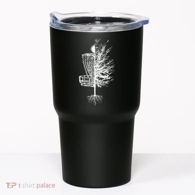 Disc Golf Basket Tree Frisbee Golf Tumbler