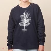Disc Golf Basket Tree Frisbee Golf Women's Sweatshirt thumb 0