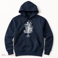 Disc Golf Basket Tree Frisbee Golf Hoodie thumb 0