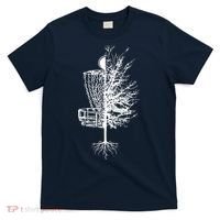 Disc Golf Basket Tree Frisbee Golf T-Shirt thumb 0