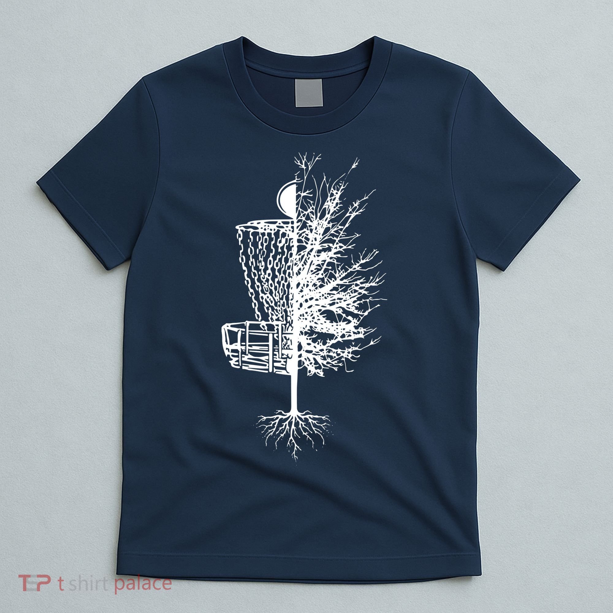 Disc Golf Basket Tree Frisbee Golf T-Shirt