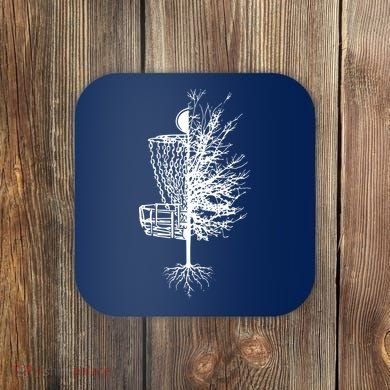Disc Golf Basket Tree Frisbee Golf Coaster