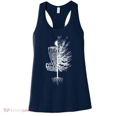 Disc Golf Basket Tree Frisbee Golf Women's Tank Top