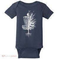 Disc Golf Basket Tree Frisbee Golf Baby Bodysuit thumb 0
