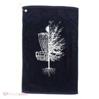 Disc Golf Basket Tree Frisbee Golf Golf Towel thumb 0