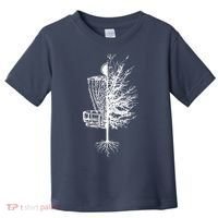 Disc Golf Basket Tree Frisbee Golf Toddler T-Shirt thumb 0