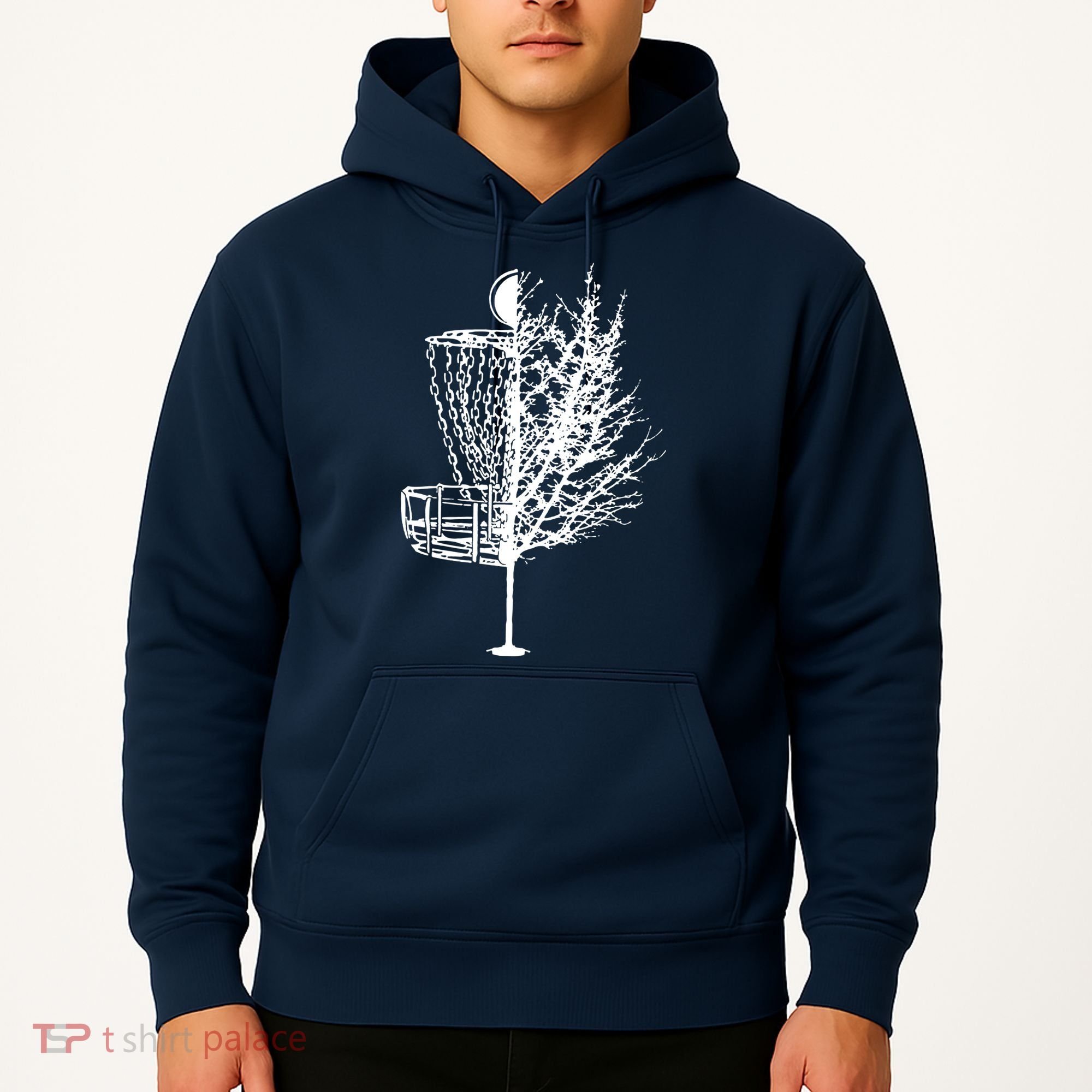Disc Golf Basket Tree Shirts Funny Hoodie