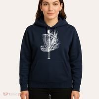 Disc Golf Basket Tree Shirts Funny Hoodie thumb 5