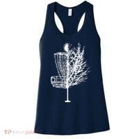 Disc Golf Basket Tree Shirts Funny Women's Tank Top thumb 0