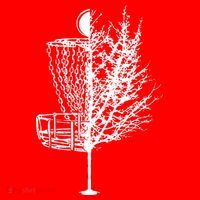 Disc Golf Basket Tree Shirts Funny Santa Hat thumb 1