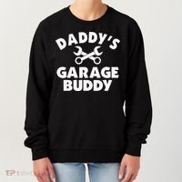 Daddy's Garage Buddy Funny Car Mechanic Women's Sweatshirt thumb 0