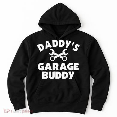 Daddy's Garage Buddy Funny Car Mechanic Hoodie