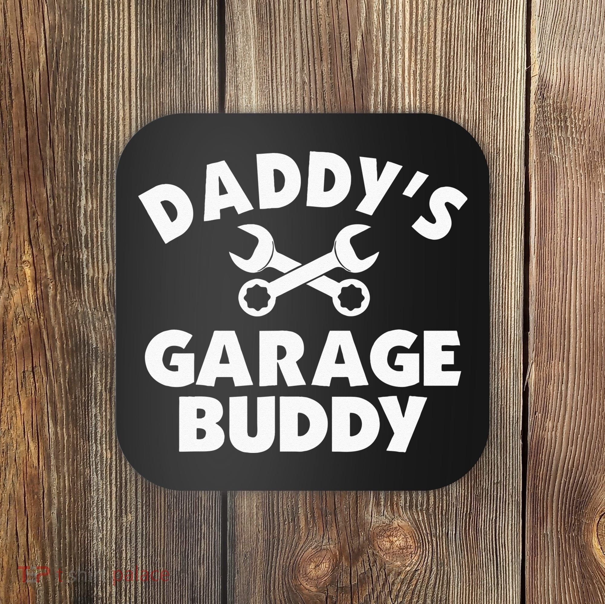 Daddy's Garage Buddy Funny Car Mechanic Coaster