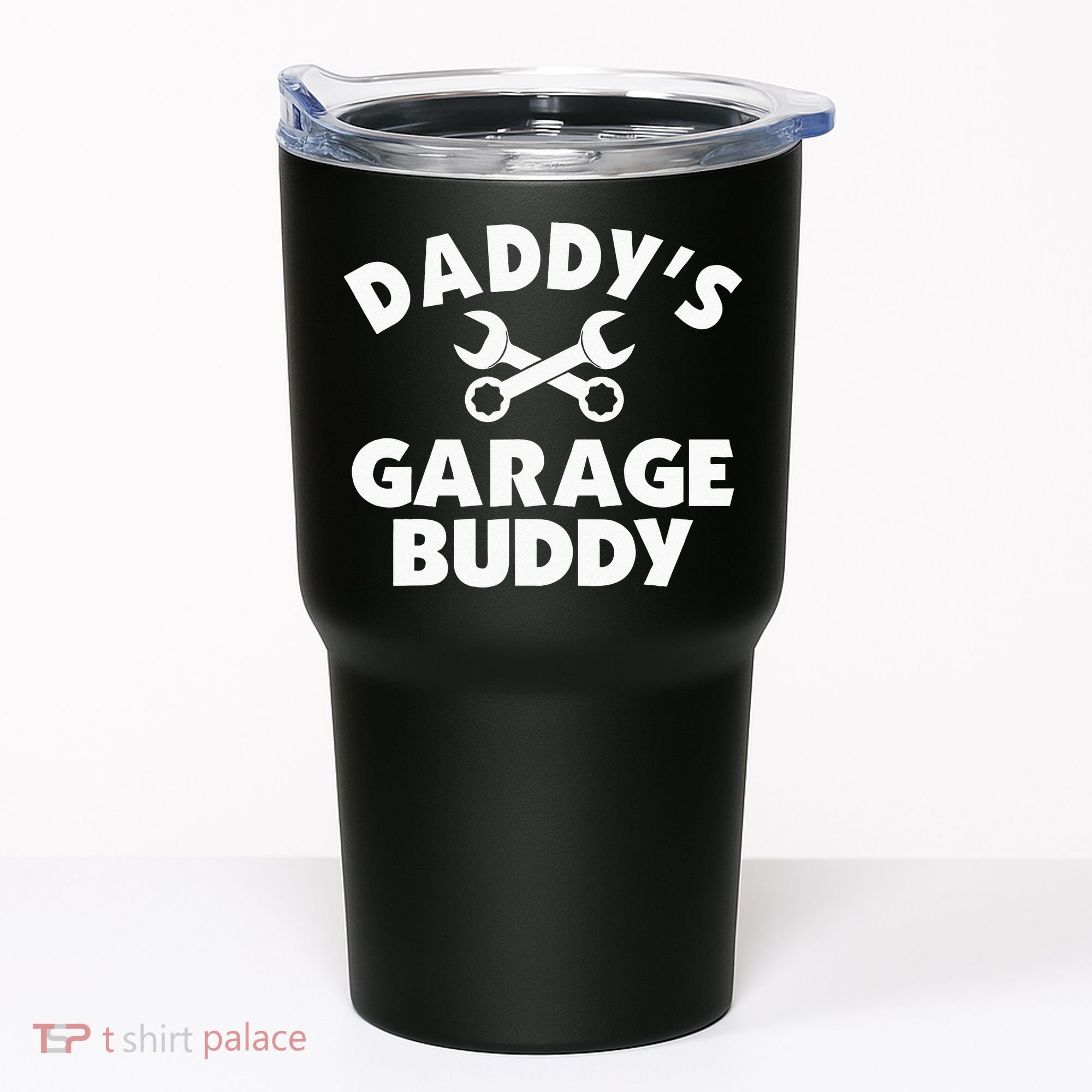 Daddy's Garage Buddy Funny Car Mechanic Tumbler