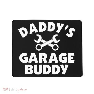 Daddy's Garage Buddy Funny Car Mechanic Mousepad