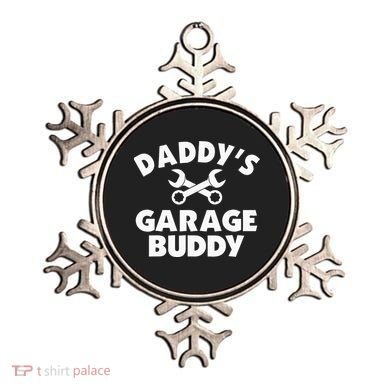 Daddy's Garage Buddy Funny Car Mechanic Ornament