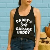 Daddy's Garage Buddy Funny Car Mechanic Women's Tank Top thumb 2