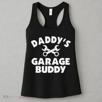 Daddy's Garage Buddy Funny Car Mechanic Women's Tank Top thumb 3