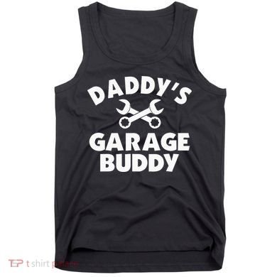 Daddy's Garage Buddy Funny Car Mechanic Tank Top