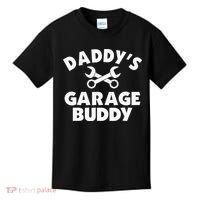Daddy's Garage Buddy Funny Car Mechanic Kids T-Shirt thumb 0