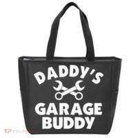 Daddy's Garage Buddy Funny Car Mechanic Tote Bag thumb 0