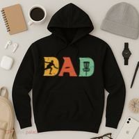 Disc Golf Best Dad By Par Father's Day Disc Golf Hoodie thumb 3