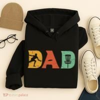 Disc Golf Best Dad By Par Father's Day Disc Golf Hoodie thumb 4