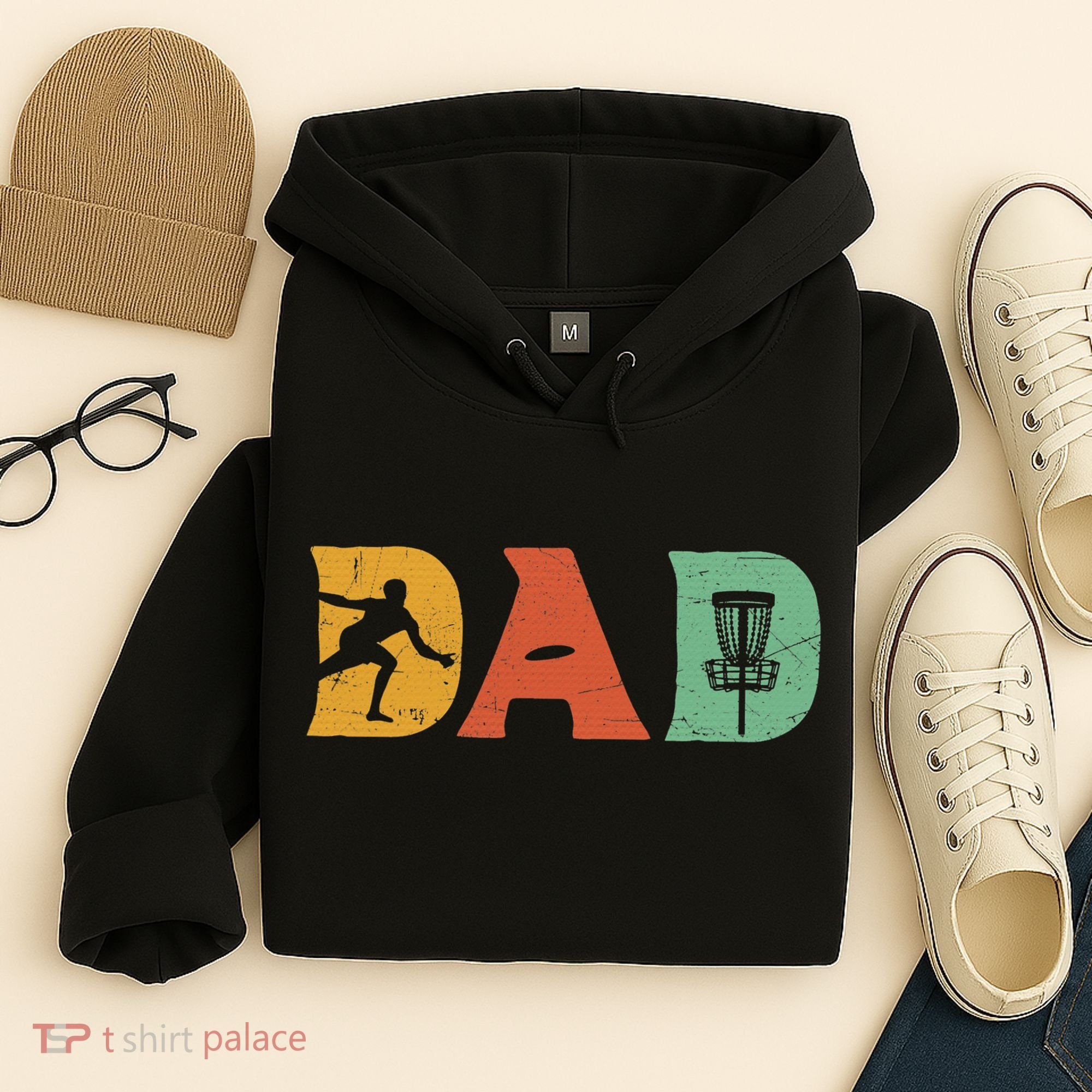 Disc Golf Best Dad By Par Father's Day Disc Golf Hoodie