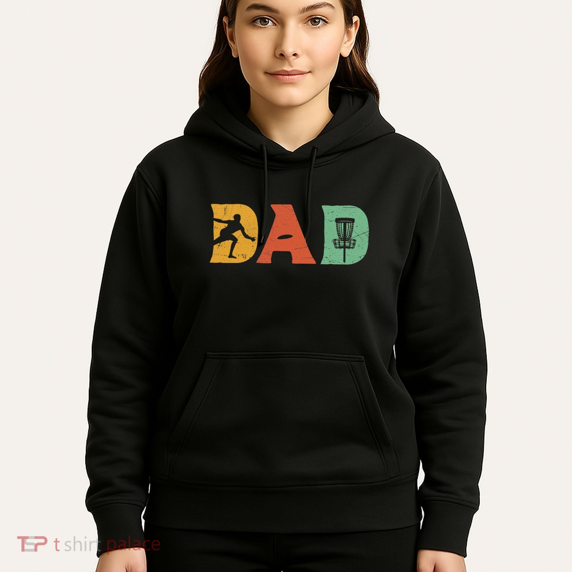 Disc Golf Best Dad By Par Father's Day Disc Golf Hoodie