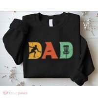 Disc Golf Best Dad By Par Father's Day Disc Golf Sweatshirt thumb 2