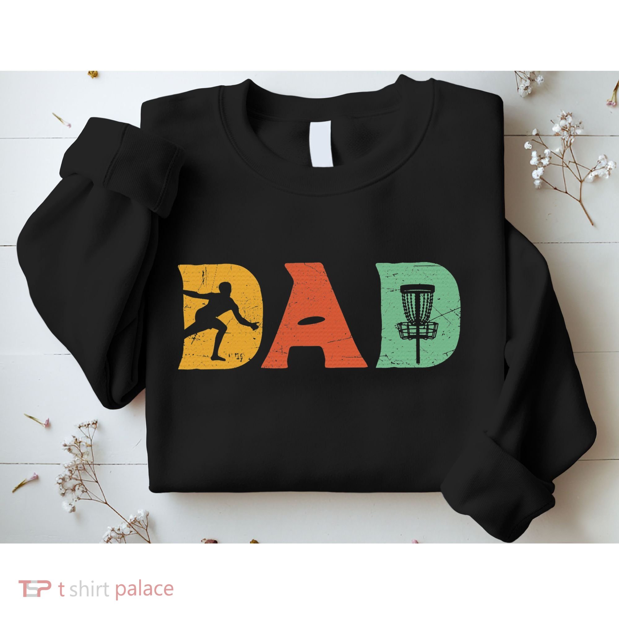 Disc Golf Best Dad By Par Father's Day Disc Golf Sweatshirt