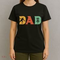 Disc Golf Best Dad By Par Father's Day Disc Golf T-Shirt thumb 4