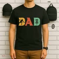 Disc Golf Best Dad By Par Father's Day Disc Golf T-Shirt thumb 6