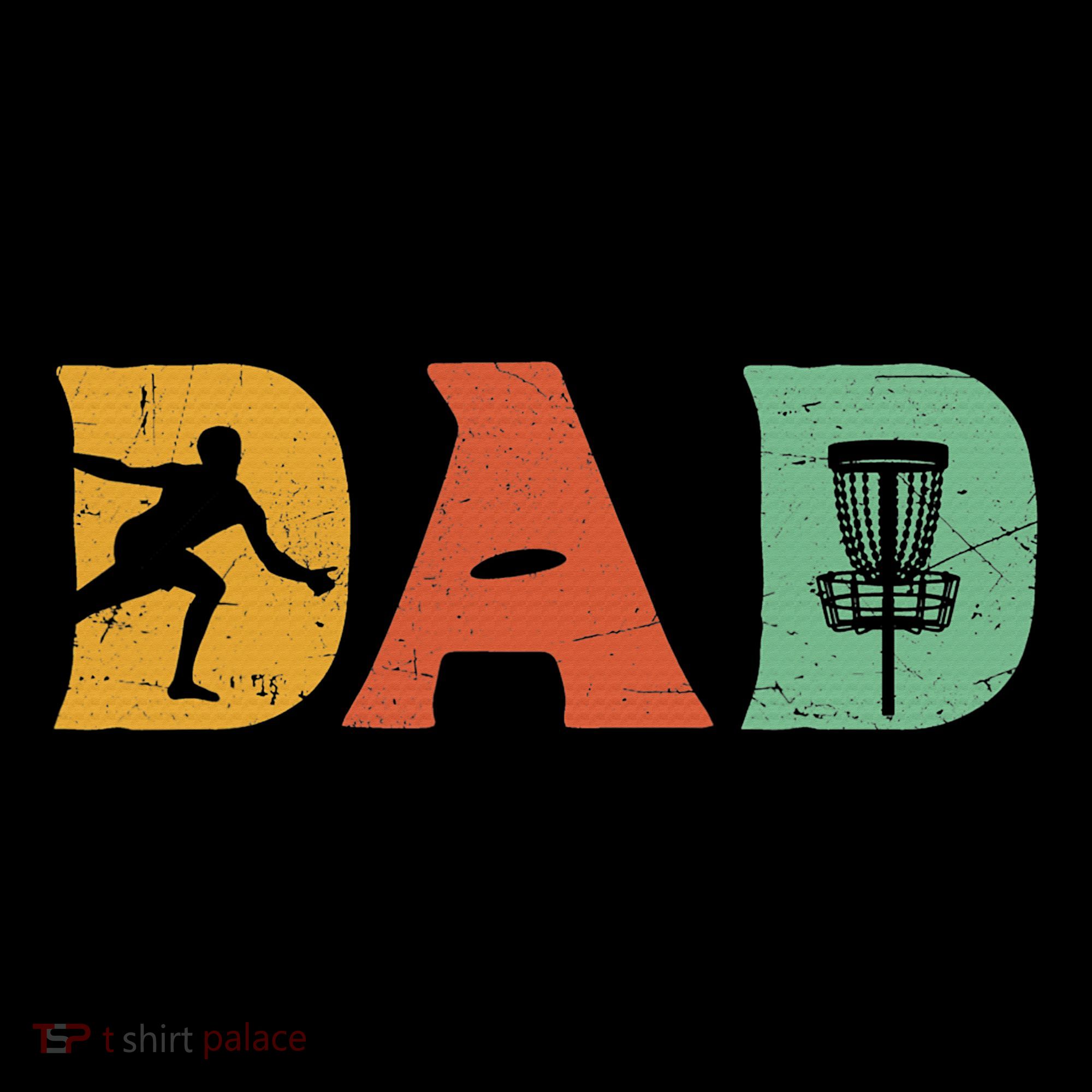 Disc Golf Best Dad By Par Father's Day Disc Golf T-Shirt