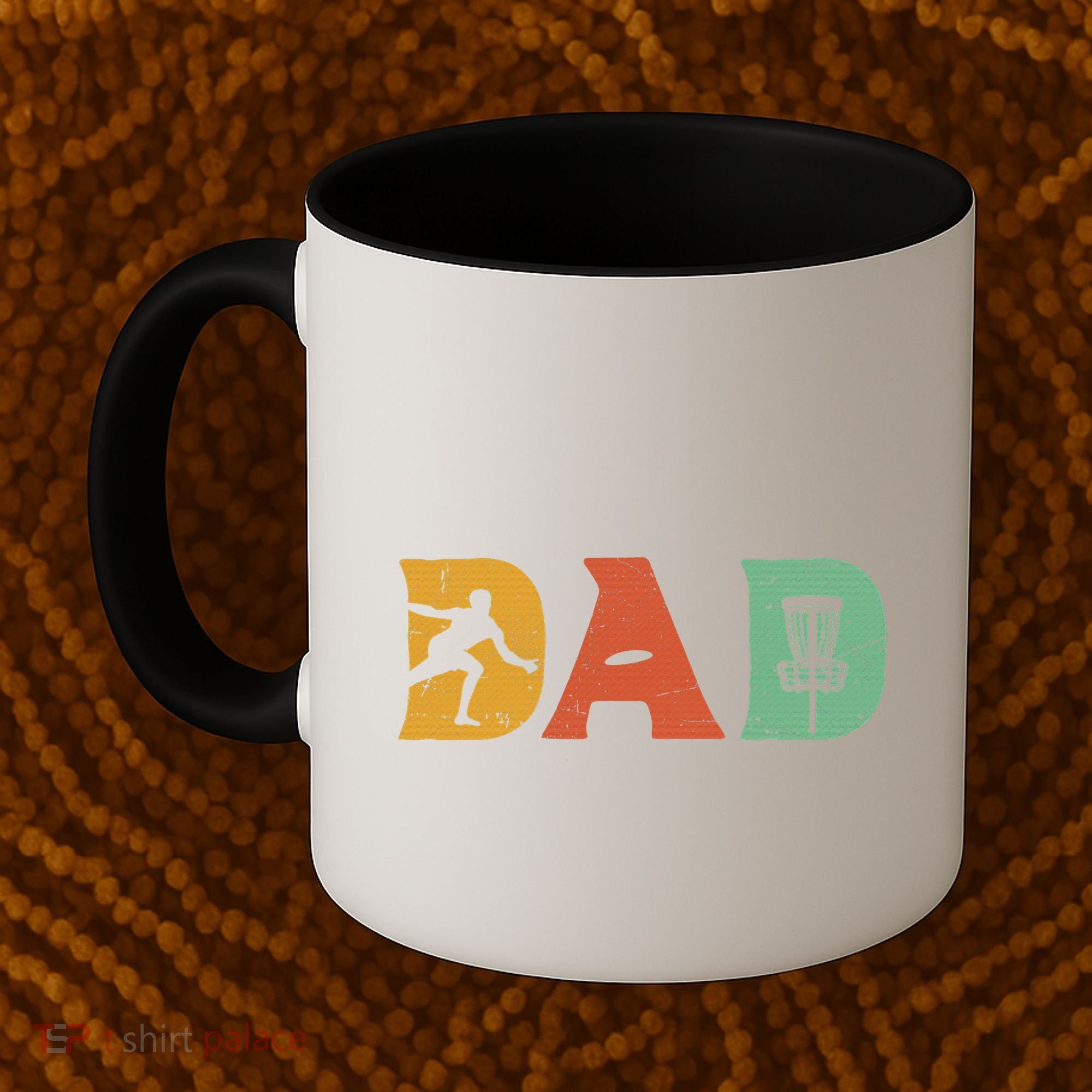 Disc Golf Best Dad By Par Father's Day Disc Golf Coffee Mug