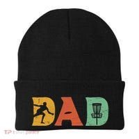 Disc Golf Best Dad By Par Father's Day Disc Golf Beanie thumb 0