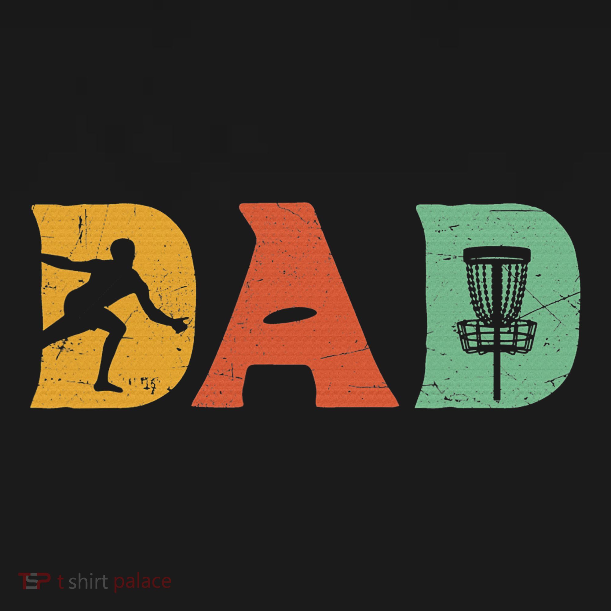 Disc Golf Best Dad By Par Father's Day Disc Golf Polo