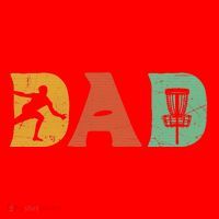 Disc Golf Best Dad By Par Father's Day Disc Golf Santa Hat thumb 1