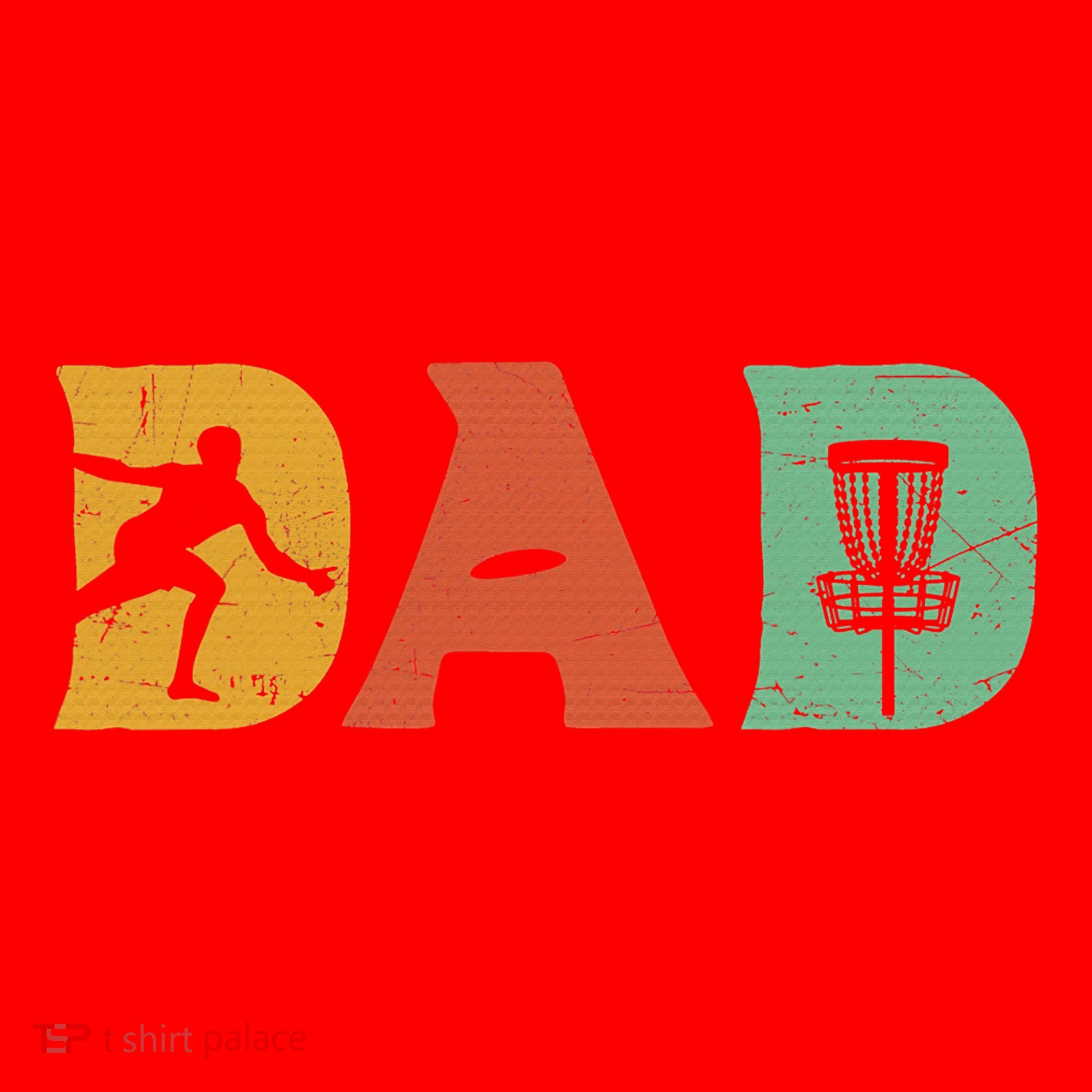 Disc Golf Best Dad By Par Father's Day Disc Golf Santa Hat