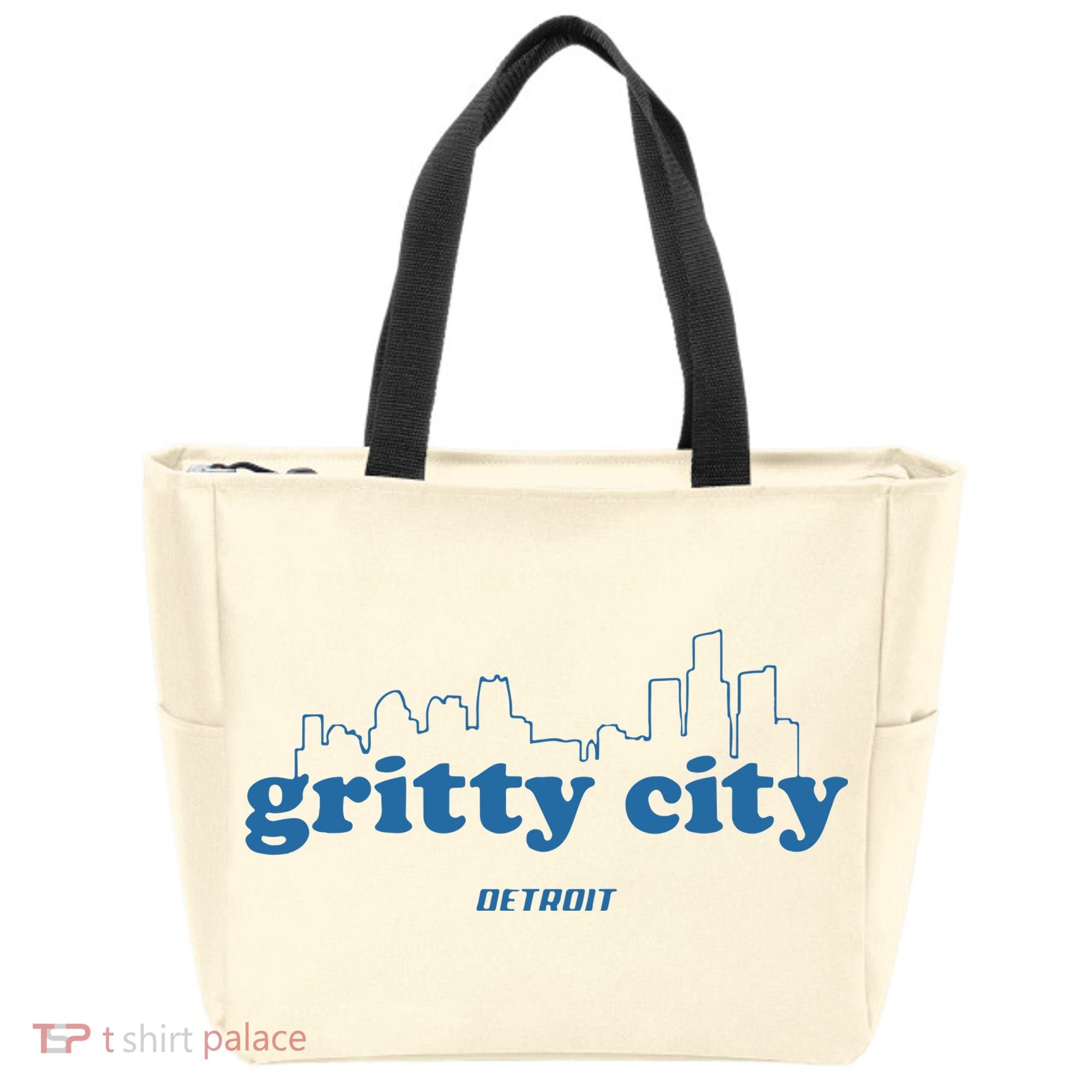 Detroit Gritty City Tote Bag