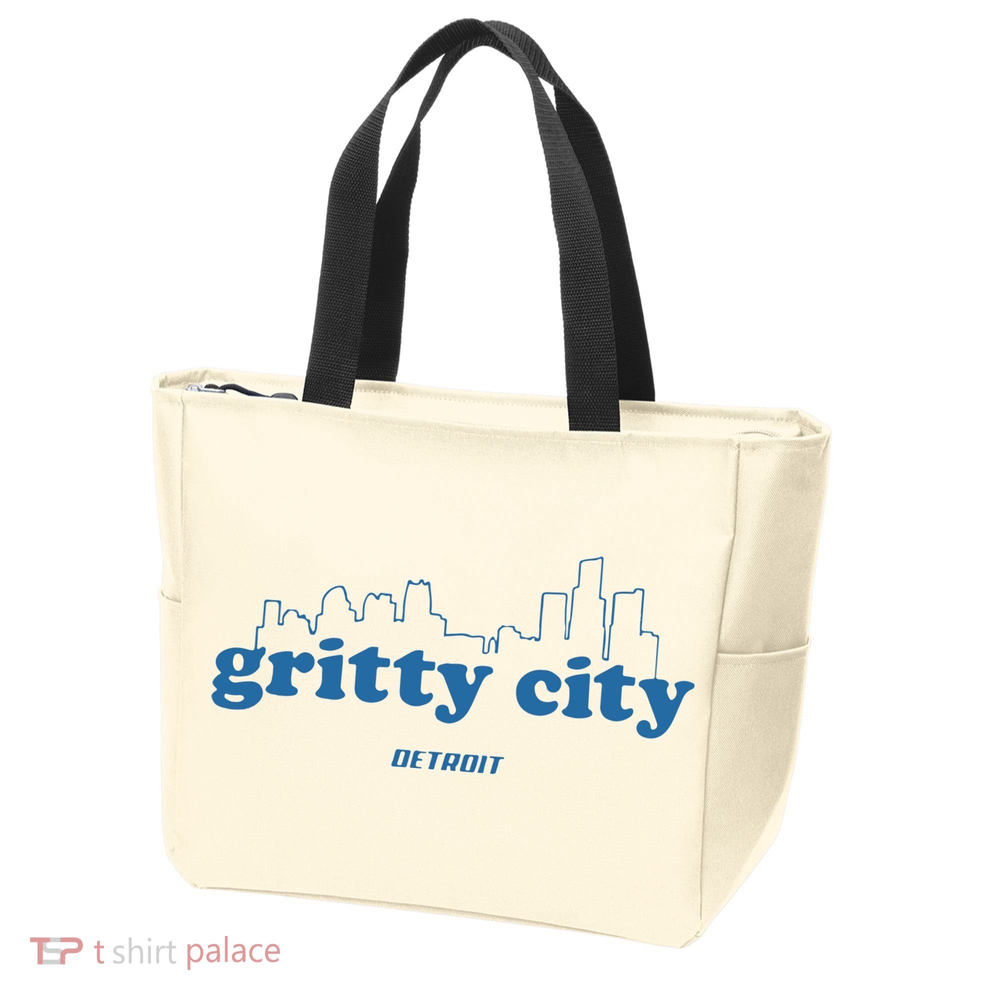 Detroit Gritty City Tote Bag