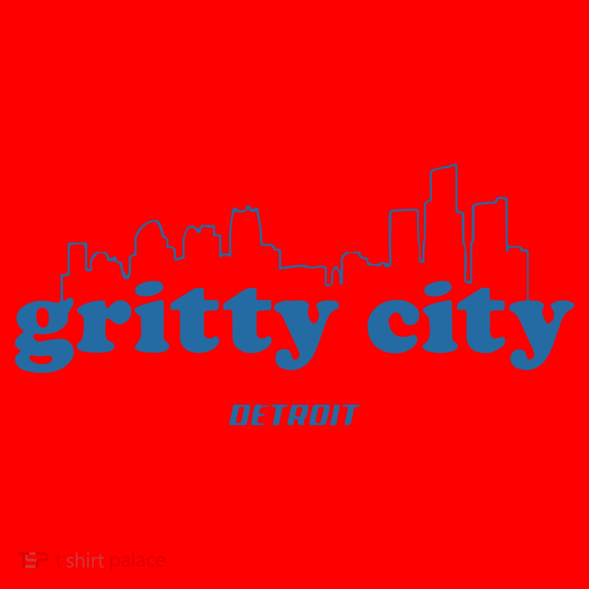 Detroit Gritty City Santa Hat