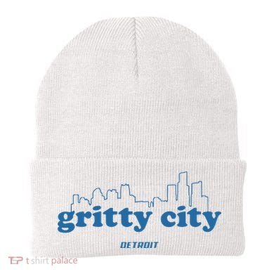 Detroit Gritty City Beanie