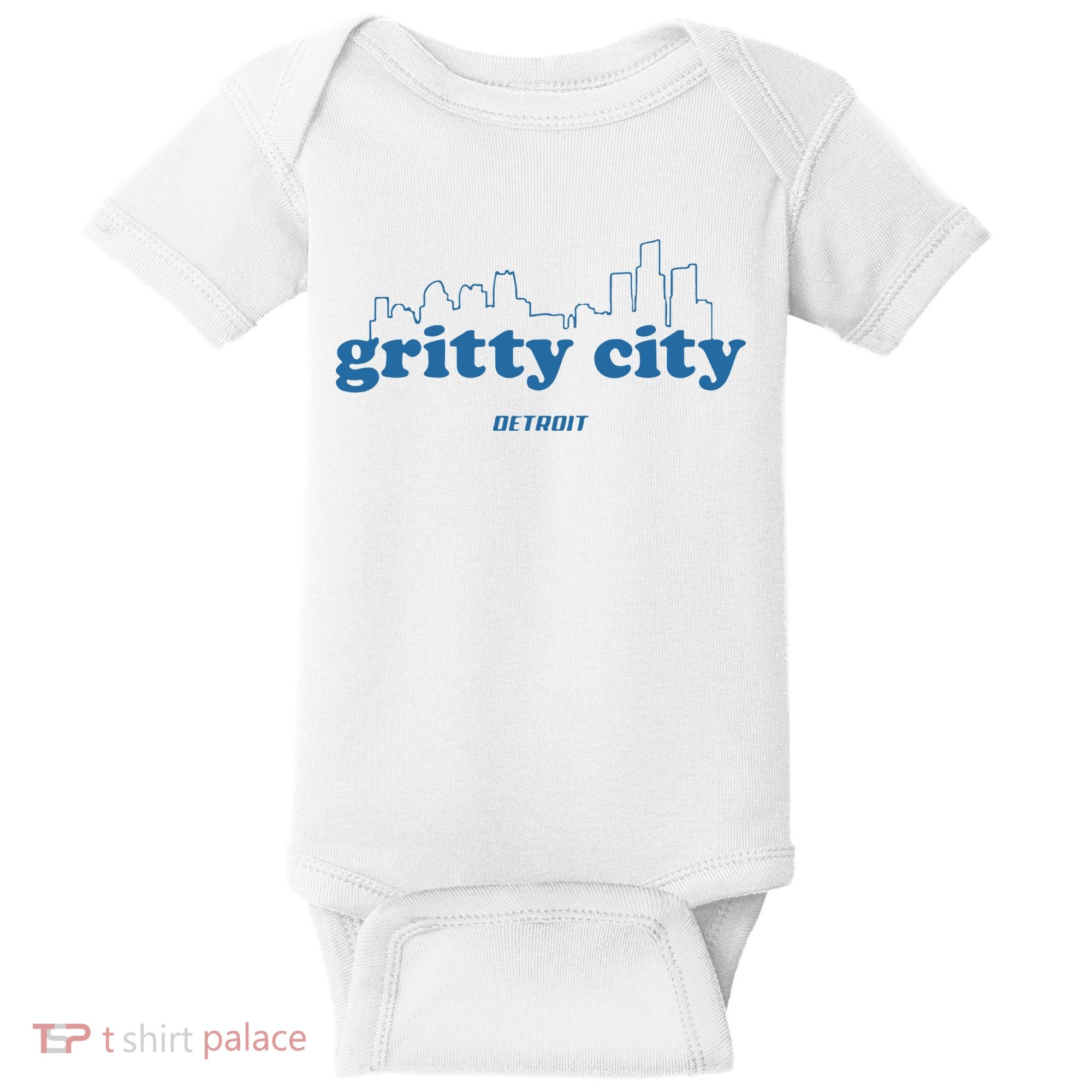 Detroit Gritty City Baby Bodysuit