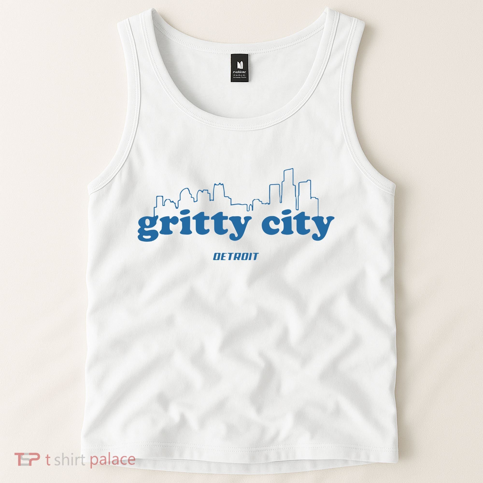 Detroit Gritty City Tank Top