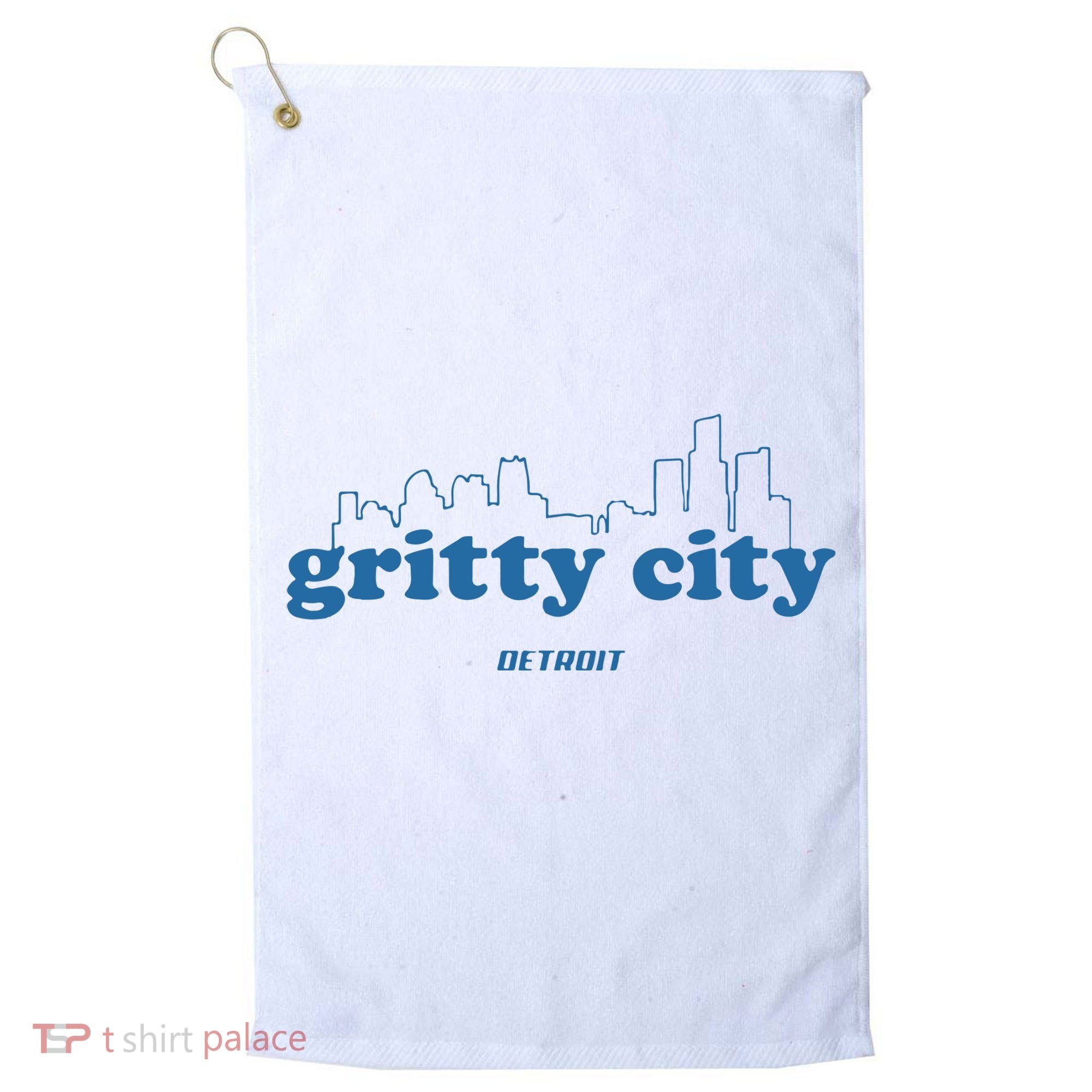 Detroit Gritty City Golf Towel
