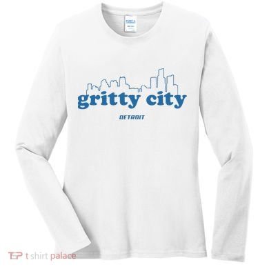 Detroit Gritty City Women's Long Sleeve Shirt
