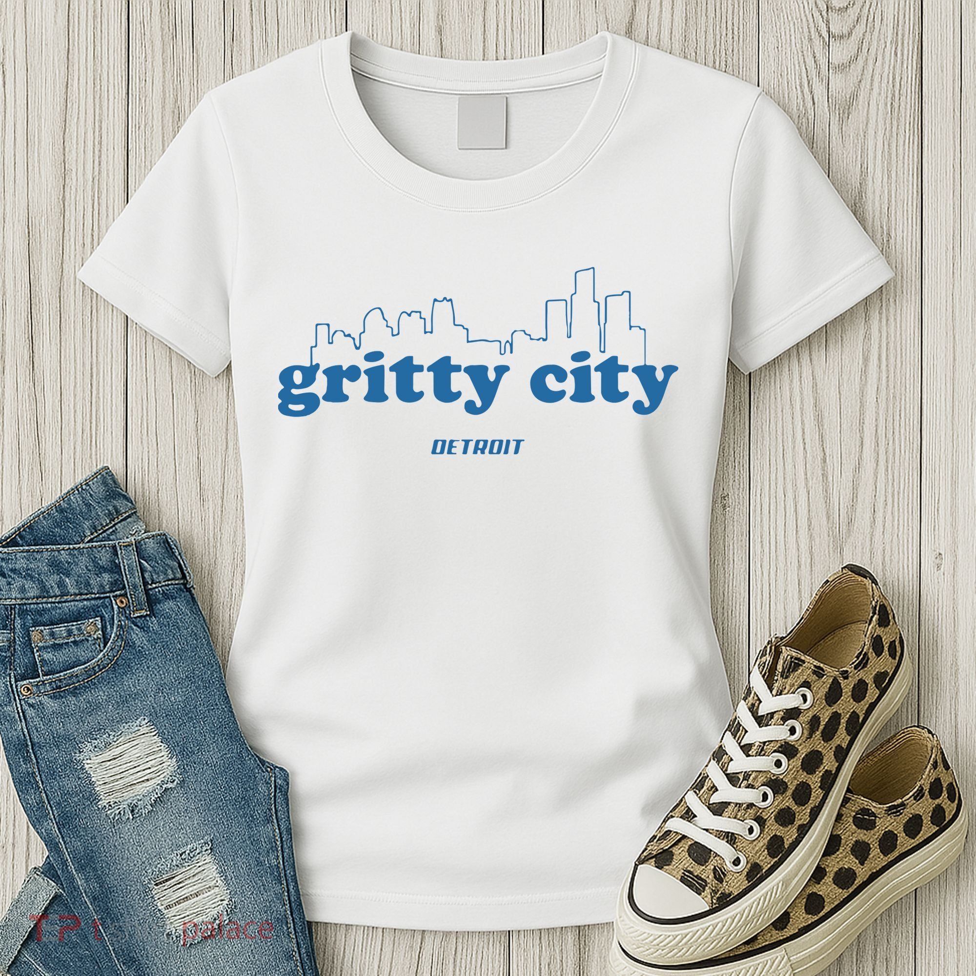 Detroit Gritty City Women's T-Shirt
