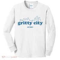 Detroit Gritty City Kids Long Sleeve Shirt thumb 0